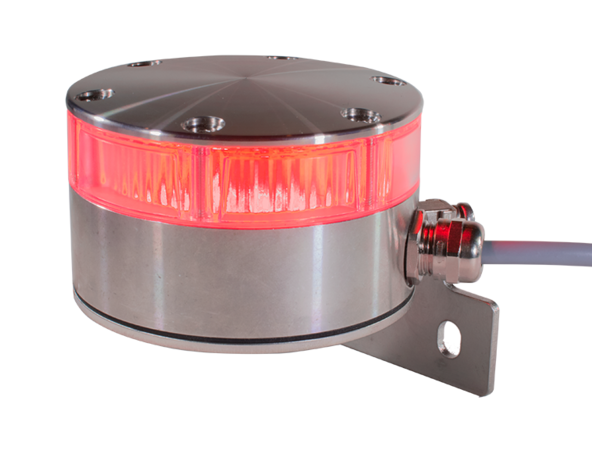 AR-043 Avertisseur lumineux à LED antidéflagrant rouge