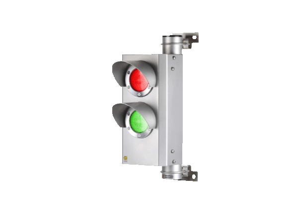 AR-049 ATEX Le Feu de Circulation Antidéflagrant LED, 2 lampes, rouge et vert