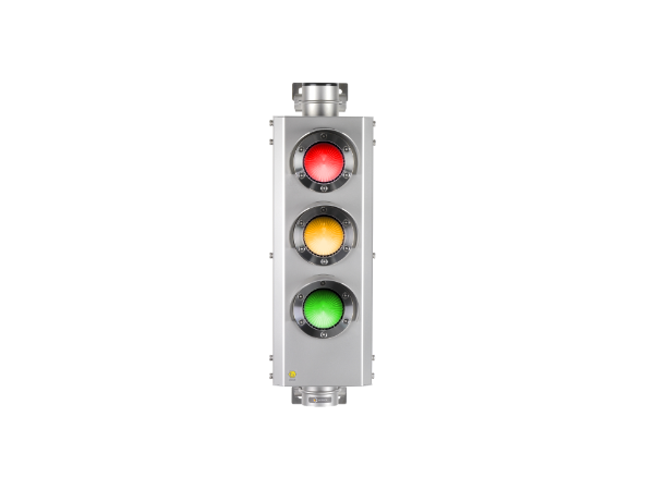 AR-049 ATEX Le Feu de Circulation Antidéflagrant LED, 3 lampes, rouge, jaune et vert