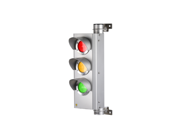 AR-049 ATEX Le Feu de Circulation Antidéflagrant LED, 3 lampes, rouge, jaune et vert